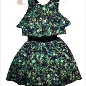 Floral Vera Wang dress